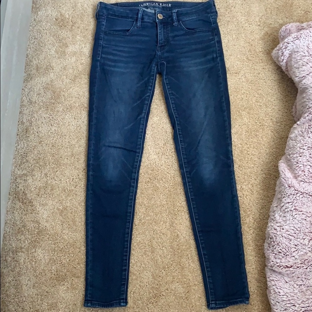 Dark American Eagle Jeggings!